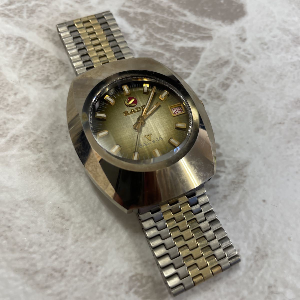 稼働品・RADO ラドー BALBOA V バルボア V 自動巻き メンズ 腕時計 超 
