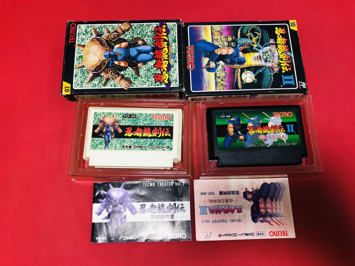 忍者龍剣伝 忍者龍剣伝Ⅱ 箱説付 同梱可能★即売★多数出品中★ 綺麗