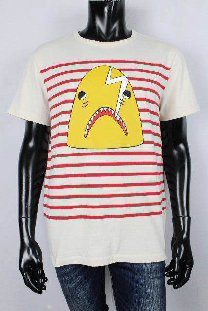 モンクレール ボーダー 半袖Tシャツ ロゴワッペンMONCLER 振舞い