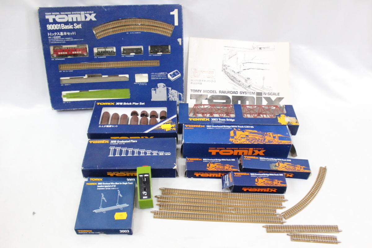  313 まとめて TOMIX/トミックス Nゲージ レール セット 基本セット 鉄橋 など 鉄道模型用パーツ 線路 2192N5/0-5b(線路)｜売買されたオークション情報、yahooの商品情報をアーカイブ公開 - オークフ 線路