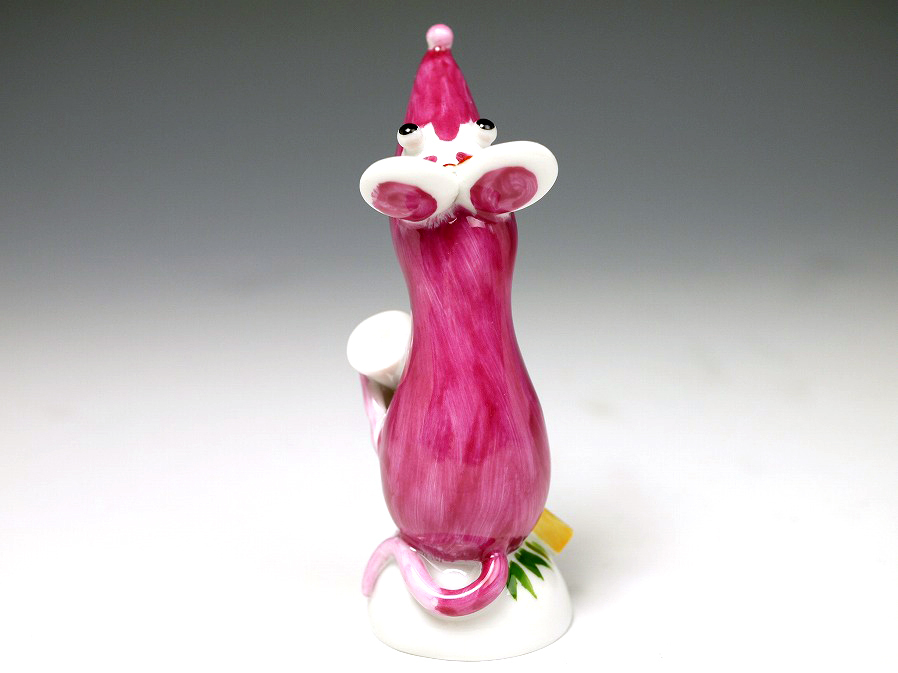 マイセン 干支 ねずみ MEISSEN ミニ | 子 ゴブレット 人形 子(ネズミ