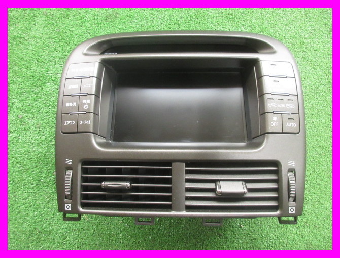 車 セルシオ ucf30 31前期 純正ナビ マルチナビ