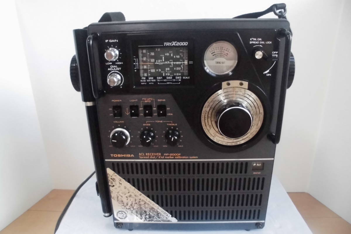 TOSHIBA TRYX2000 ラジオ受信機