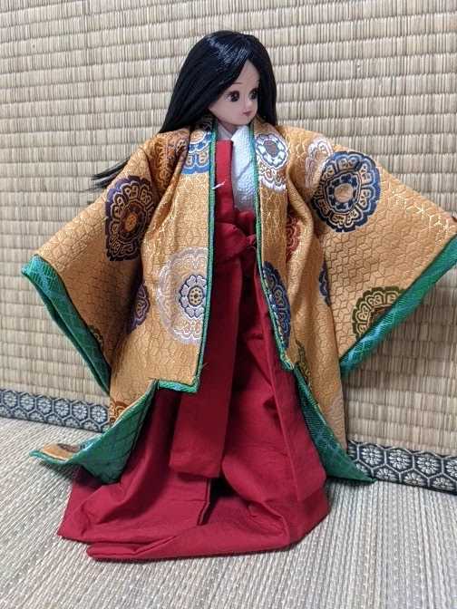 十二単風 リカちゃん着せ替え着物 ☆人形付き 【公式通販】