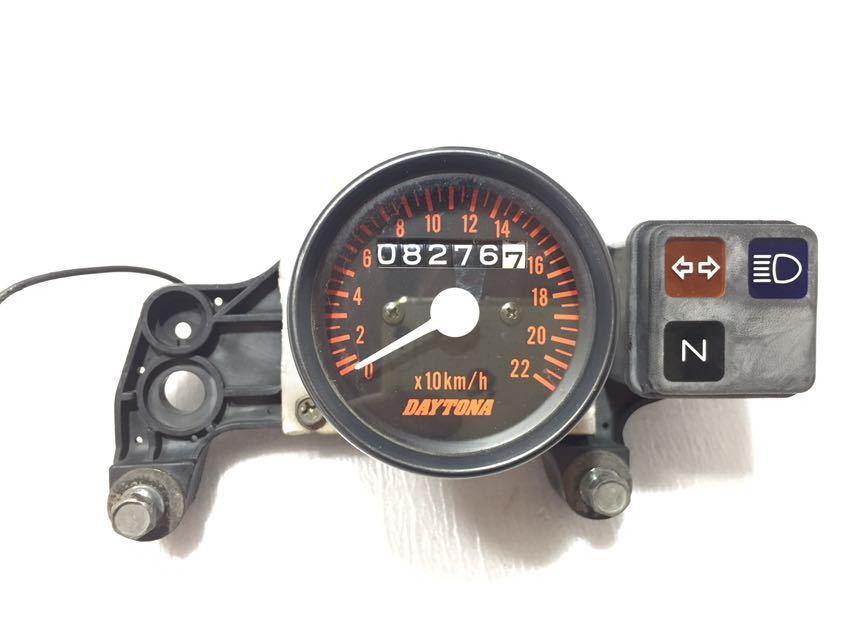 【値下げ】【美品】w.o.d. セット 2989 ヤマハ TTR 250 4GY デイトナ DAYTONA スピードメーター メーター