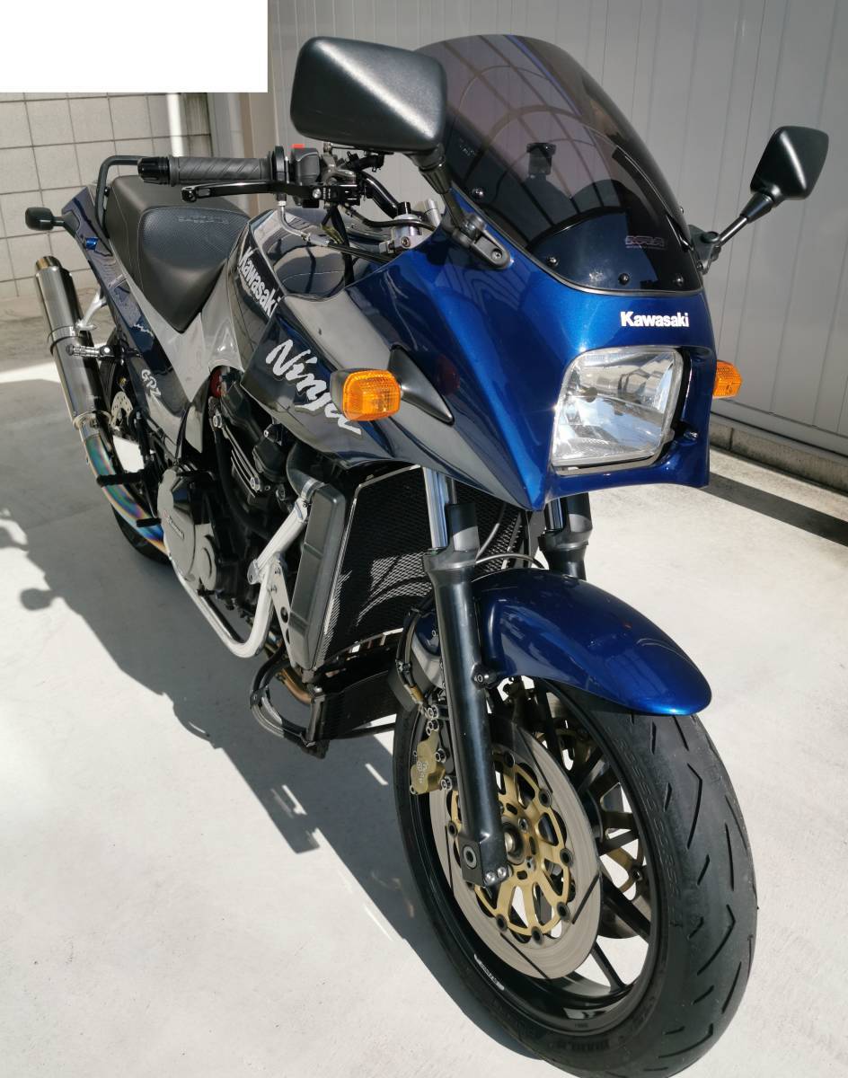 ☆ボルトオン・取付説明書付☆ GPZ900R(A8～A16)用 ZXタイプ・右