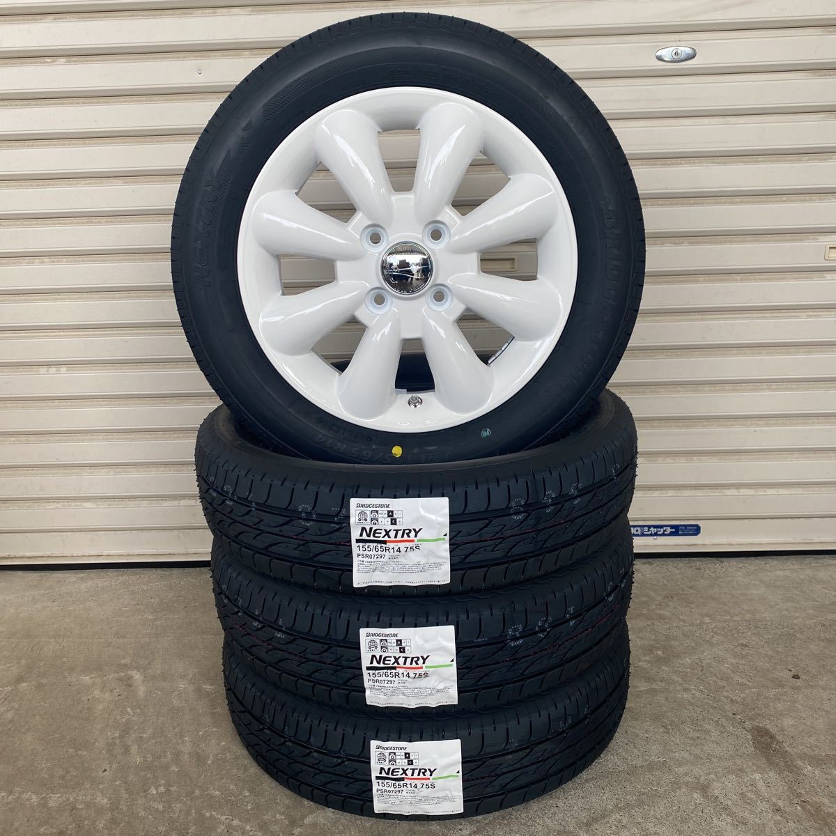 ブリヂストン ネクストリー 155⁄65R14 NEXTRY 155⁄65r14 タイヤ ラパン 