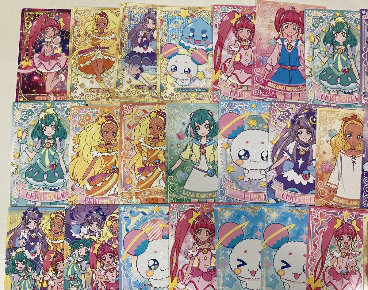 大量まとめ売り スタートゥインクルプリキュア カード キュアスター セレーネ コスモ ミルキー ソレイユ フワ プルンス プリキュアシリーズ 売買されたオークション情報 Yahooの商品情報をアーカイブ公開 オークファン Aucfan Com
