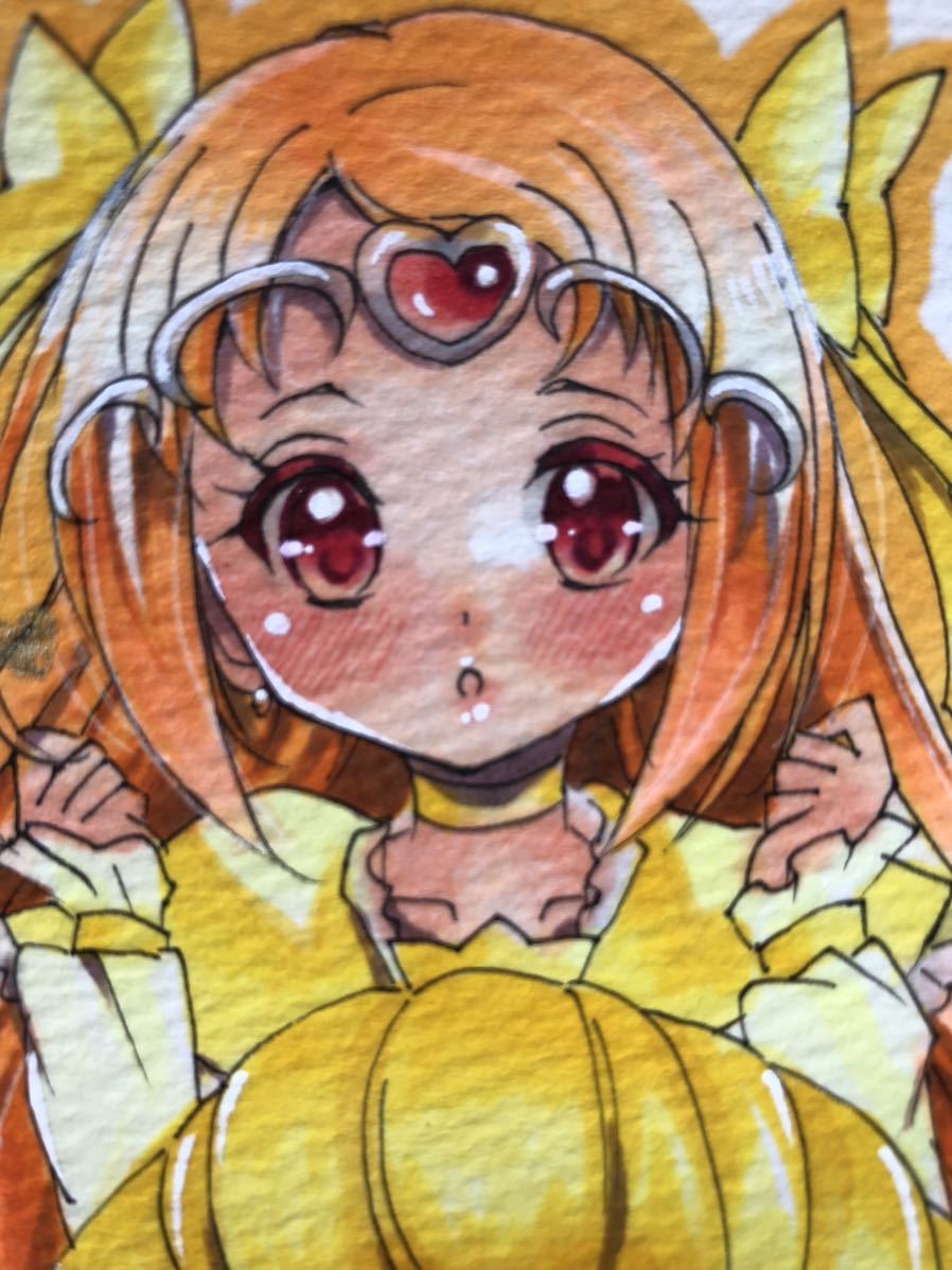 手描きイラスト スイートプリキュア キュアミューズ 調辺アコ ハガキサイズ 手描きイラスト 売買されたオークション情報 Yahooの商品情報をアーカイブ公開 オークファン Aucfan Com