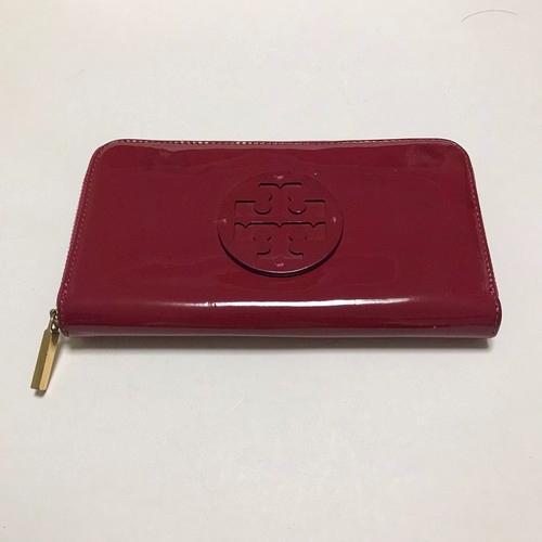  Tory Burch トリーバーチラウンドファスナー 長財布 ロゴ レッド(その他)｜売買されたオークション情報、yahooの商品情報をアーカイブ公開 - オークファン その他