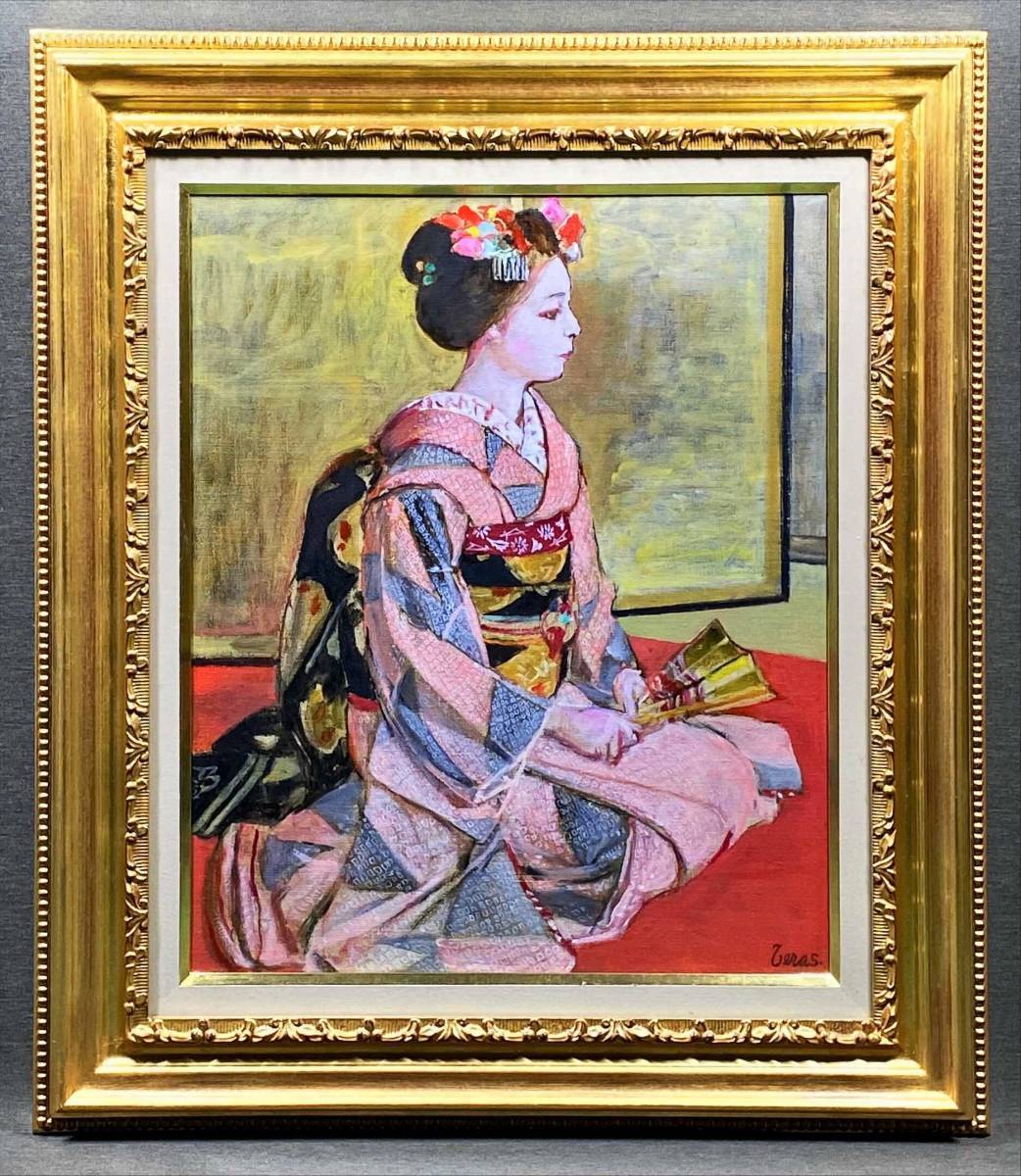 かわいい”から”キレイ”へ 祇園甲部・豆沙弥さん 「令和の芸舞妓 - 絵画