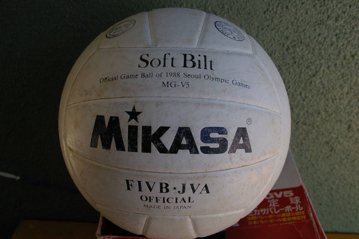 ☆古いミカサバレーボールMGV5 ・FIVB・JVA1988 
