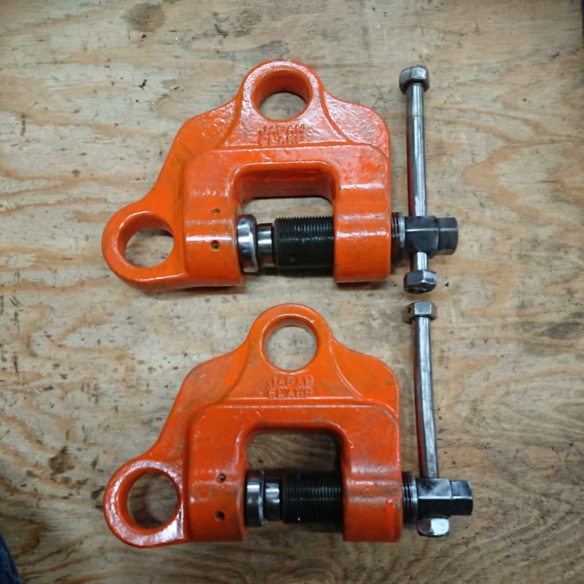 美品日本クランプジャパンクランプ型式MOD.PCA1.5トン2台セット 