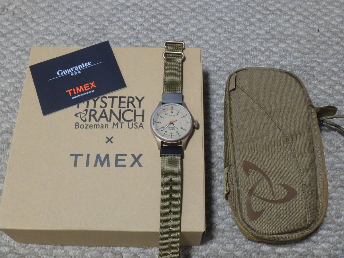 品質保証，低価 MYSTERY RANCH&times;TIMEX ミステリーランチ&times;タイメックス コラボ 腕時計(タイメックス)｜売買されたオークション情報、yahooの商品情報をアーカイブ公開 - オークファン タイメックス
