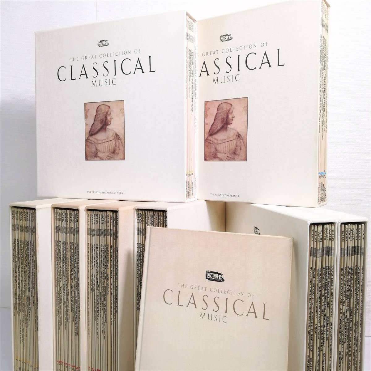札幌発 100枚 LP 冊子 THE GREAT COLLECTION OF CLASSICAL MUSIC レコード 【現状販売品】 北MZ2