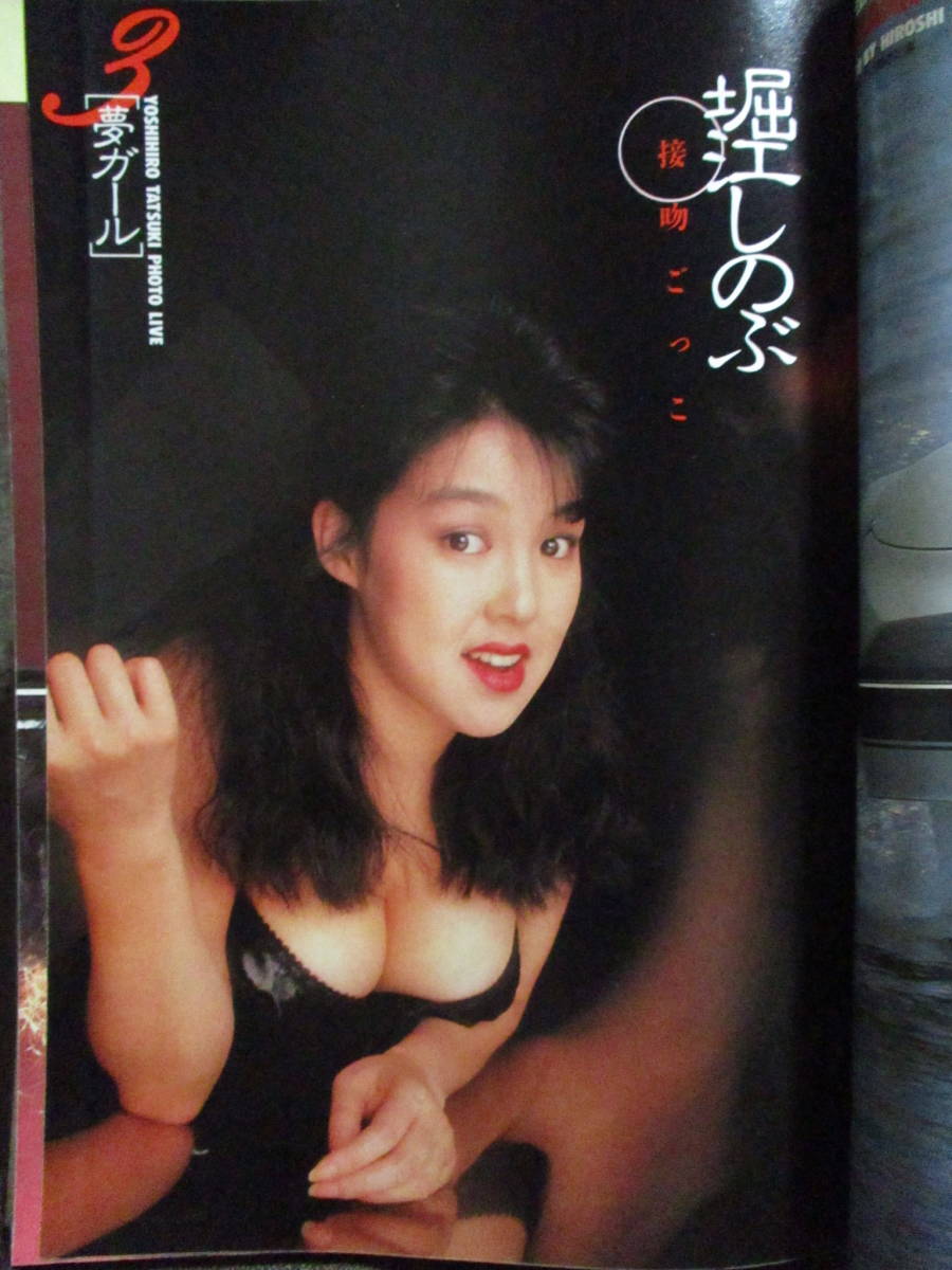 週刊プレイボーイ 1985年 8.13」昭和60年／堀江しのぶ 山本ひろ美 川島