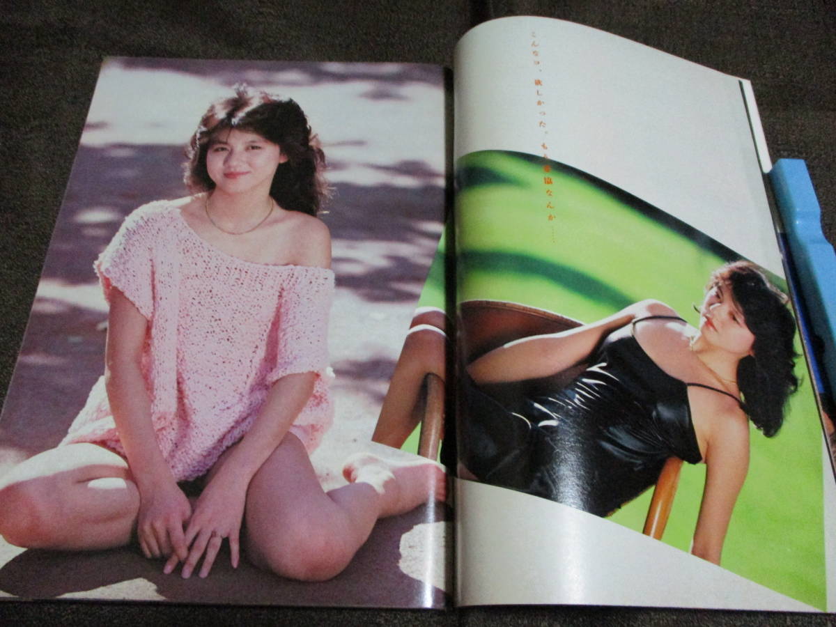 週刊プレイボーイ 1985年 8.13」昭和60年／堀江しのぶ 山本ひろ美 川島