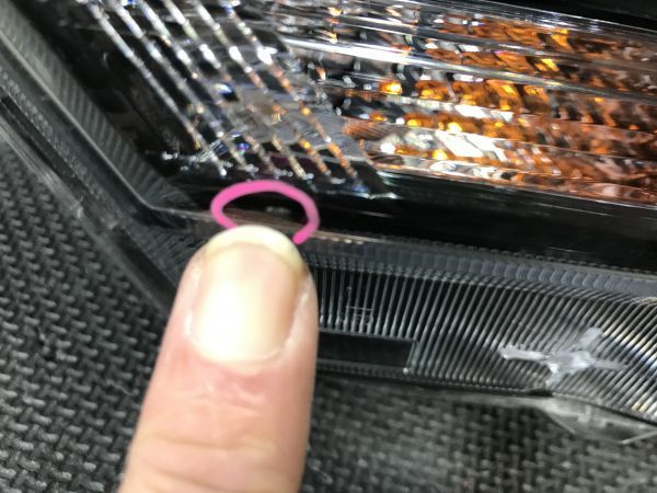 ★送料無料★33H023 ヴェゼル ハイブリッド RU3/4 LED 右ヘッドライト 印字11_4