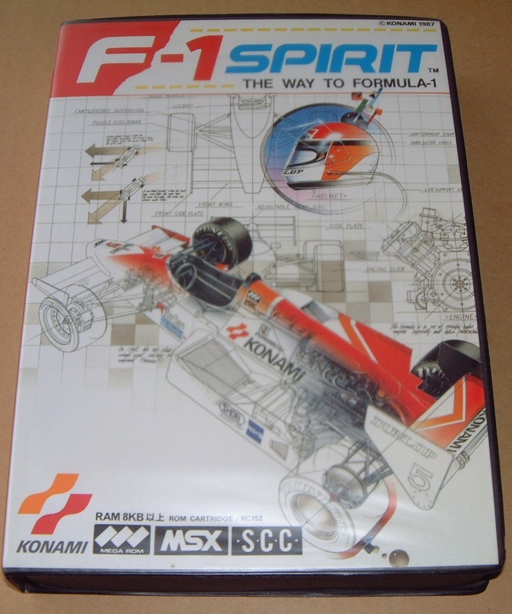 即決【MSX】F-1スピリット（箱・説明書付き）【コナミ】 | MSX コナミ