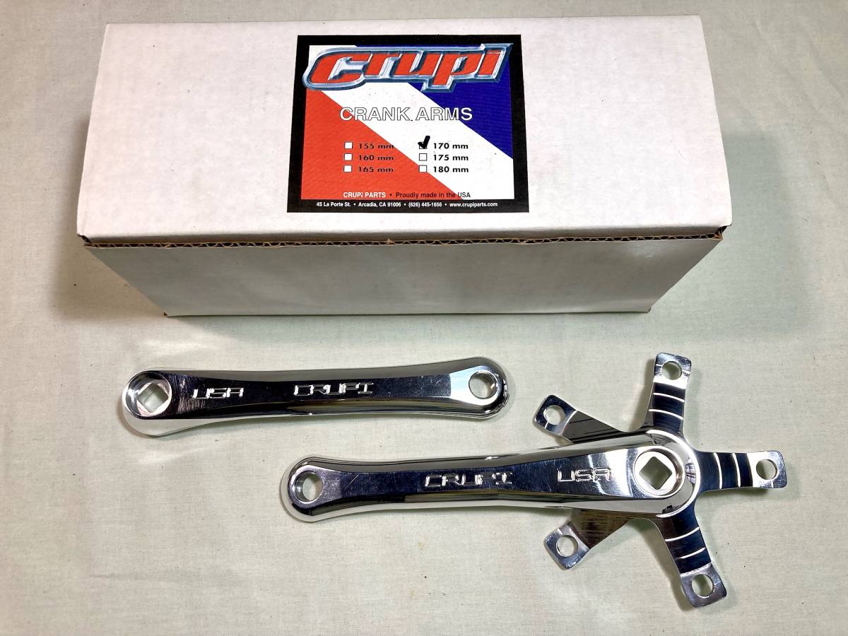 クルッピ CRUPI USA クランク 170 pcd110 (Chris King Paul Ringle