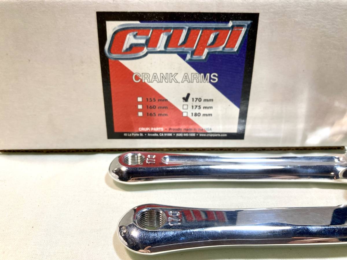 クルッピ CRUPI USA クランク 170 pcd110 (Chris King Paul Ringle
