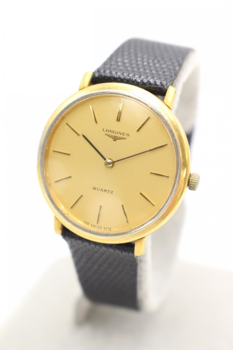 行董】LONGINES ロンジン クォーツ 腕時計 730 SWISS 4316 