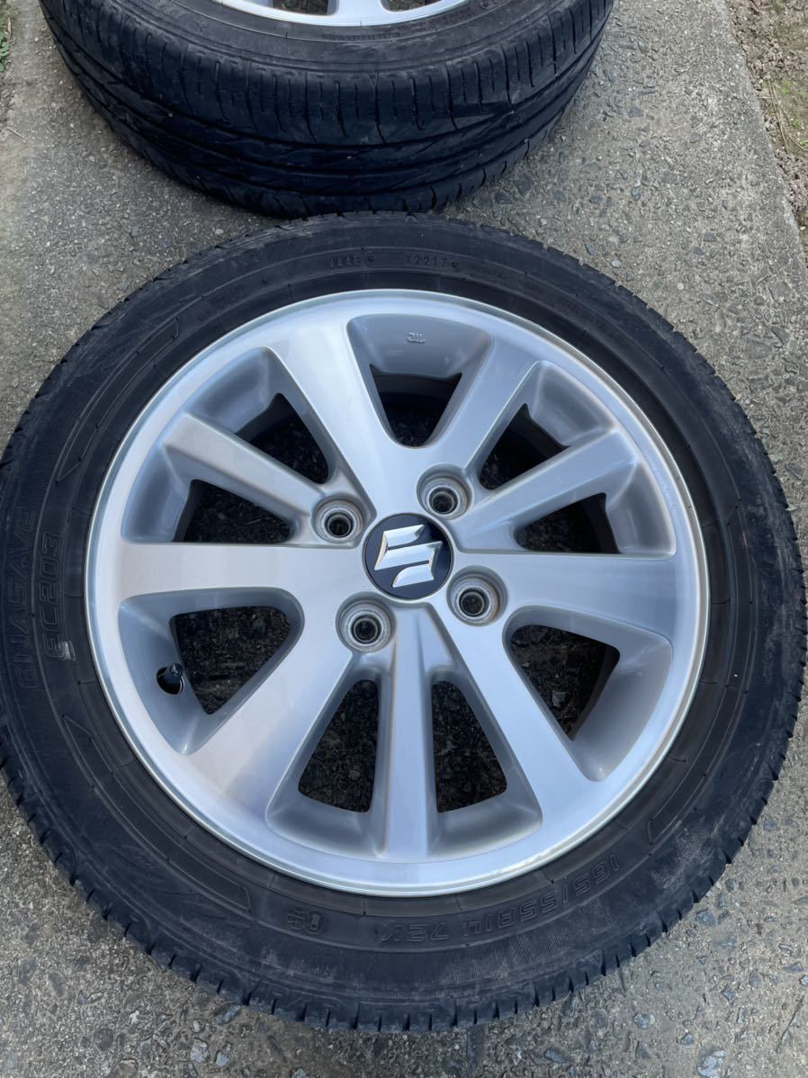 DA17 ワゴン　純正ホイール 美品_4