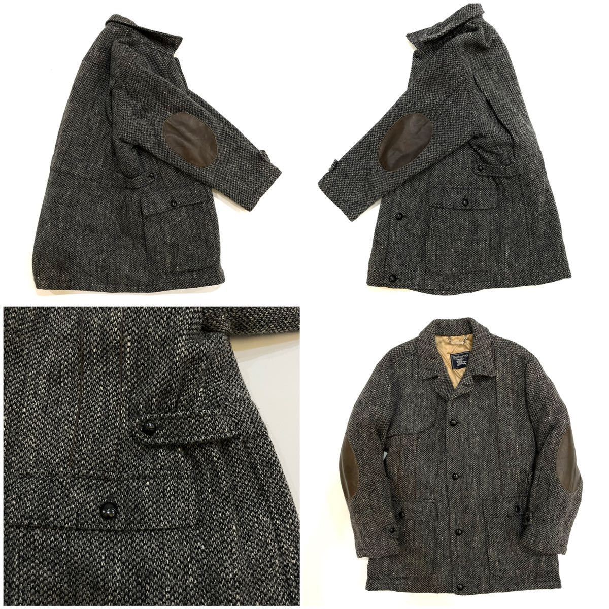 90s vintage Burberrys ウール ツイード 中綿入り ハンティング 