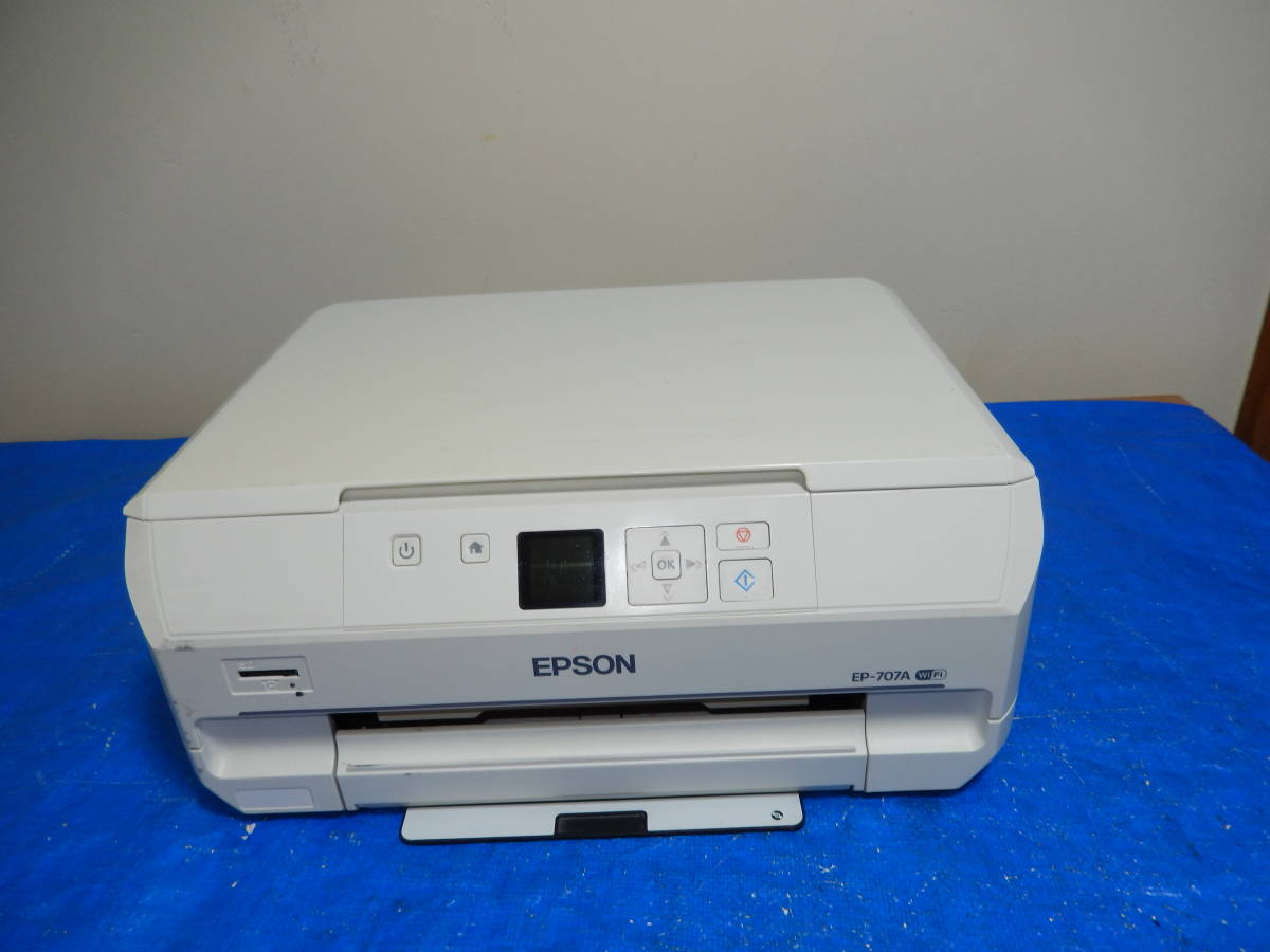 EPSON EP-707A ジャンク Wi-Fi エプソン(EPSON)|ジャンク品EP-707A