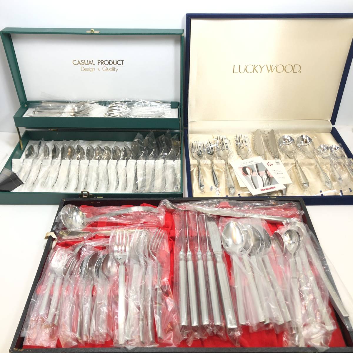 ▽カトラリーセット LuckyWood ラッキーウッド Casual Product Design