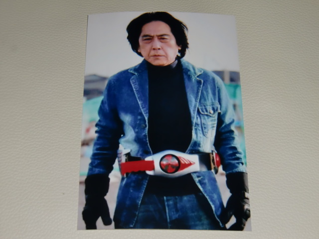 仮面ライダーエックス主演 神敬介Xライダー速水亮の直筆サイン色紙 速水亮