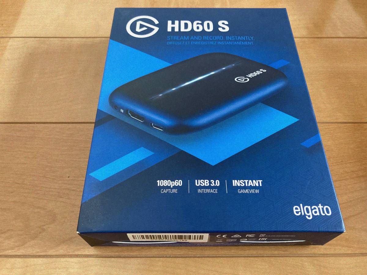 新品・未開封】Elgato HD60S キャプチャーボード 付属品完備】elgato