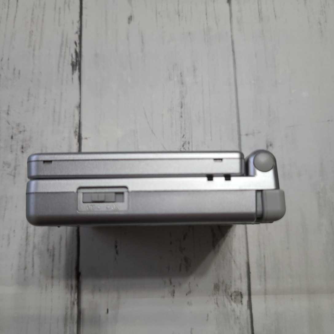 GBA ゲームボーイアドバンスSP プラチナシルバー 充電器付き 【公式通販】