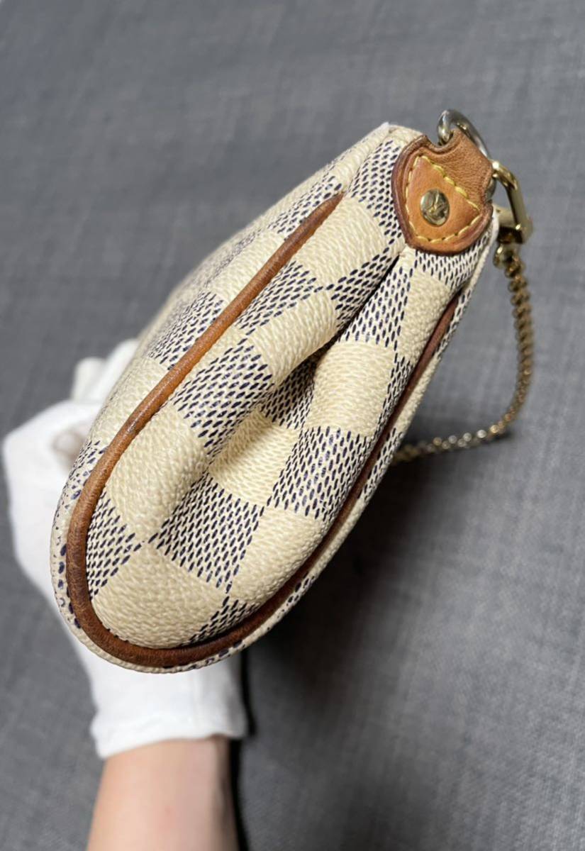 エヴァ ルイヴィトン アクセサリーポーチ VUITTON LOUIS ルイ ダミエ 