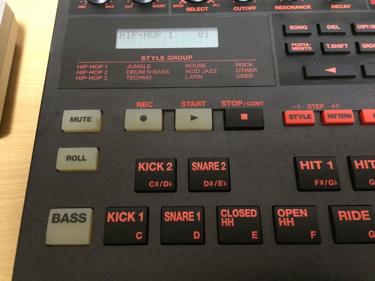 BOSS Dr.Groove DR-202 リズムマシン Roland 10チャンネル・ステレオ 