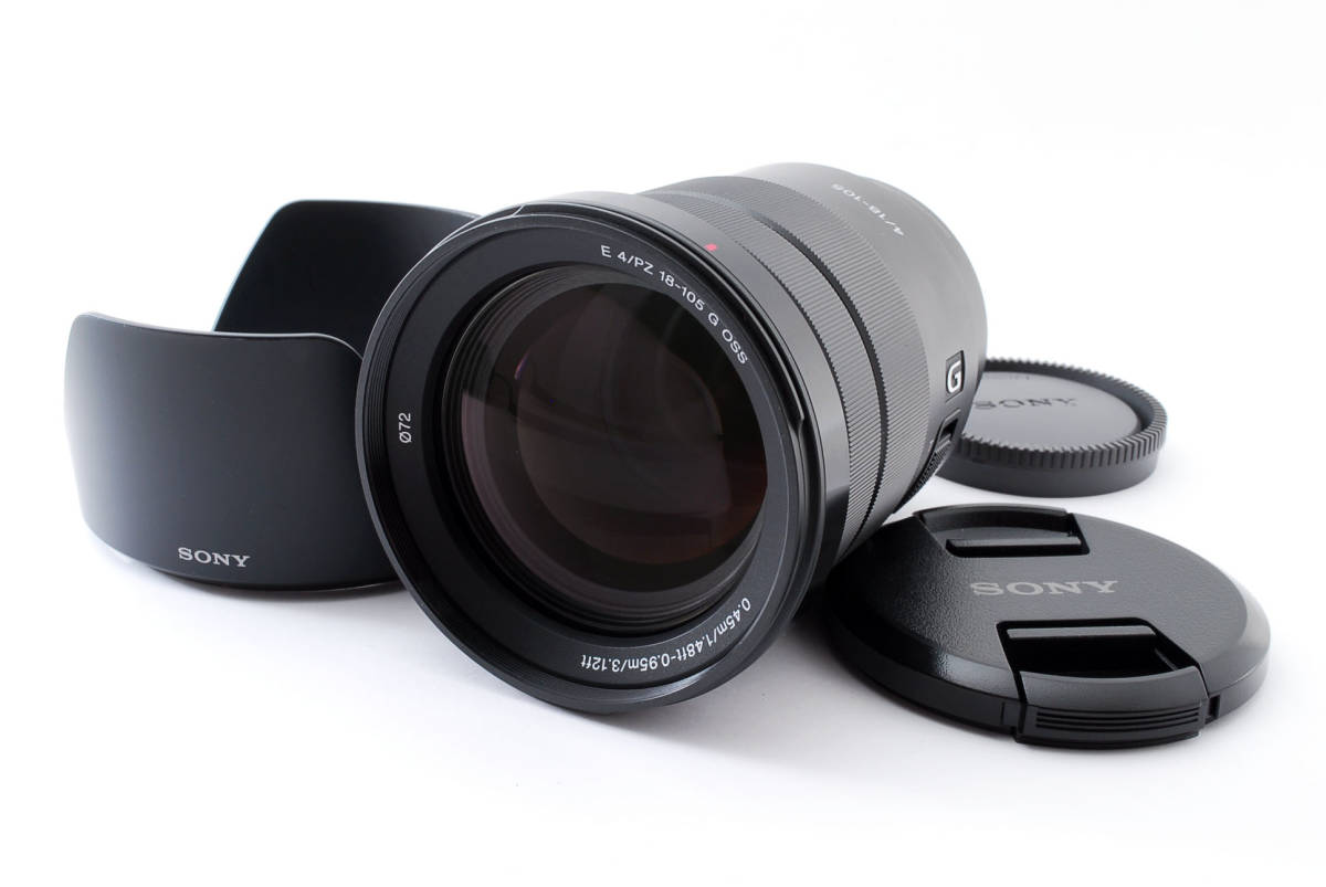 E PZ G OSS 18-105mm Sony Lens F4 SONY SELP18105G f⁄4 f⁄