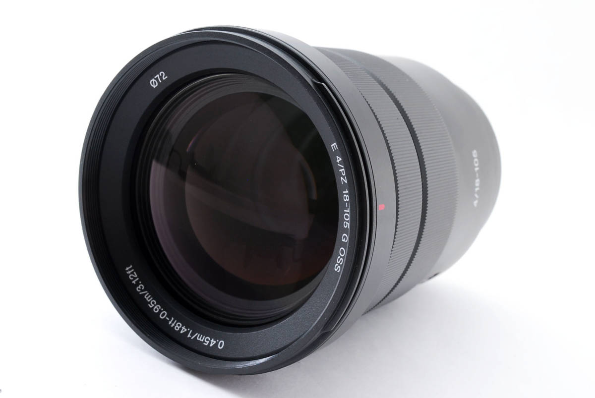 E PZ G OSS 18-105mm Sony Lens F4 SONY SELP18105G f⁄4 f⁄