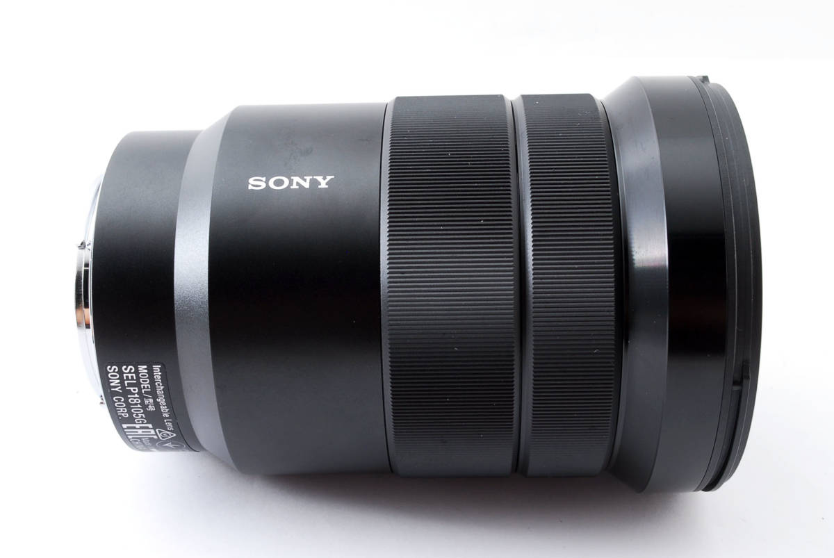 E PZ G OSS 18-105mm Sony Lens F4 SONY SELP18105G f⁄4 f⁄