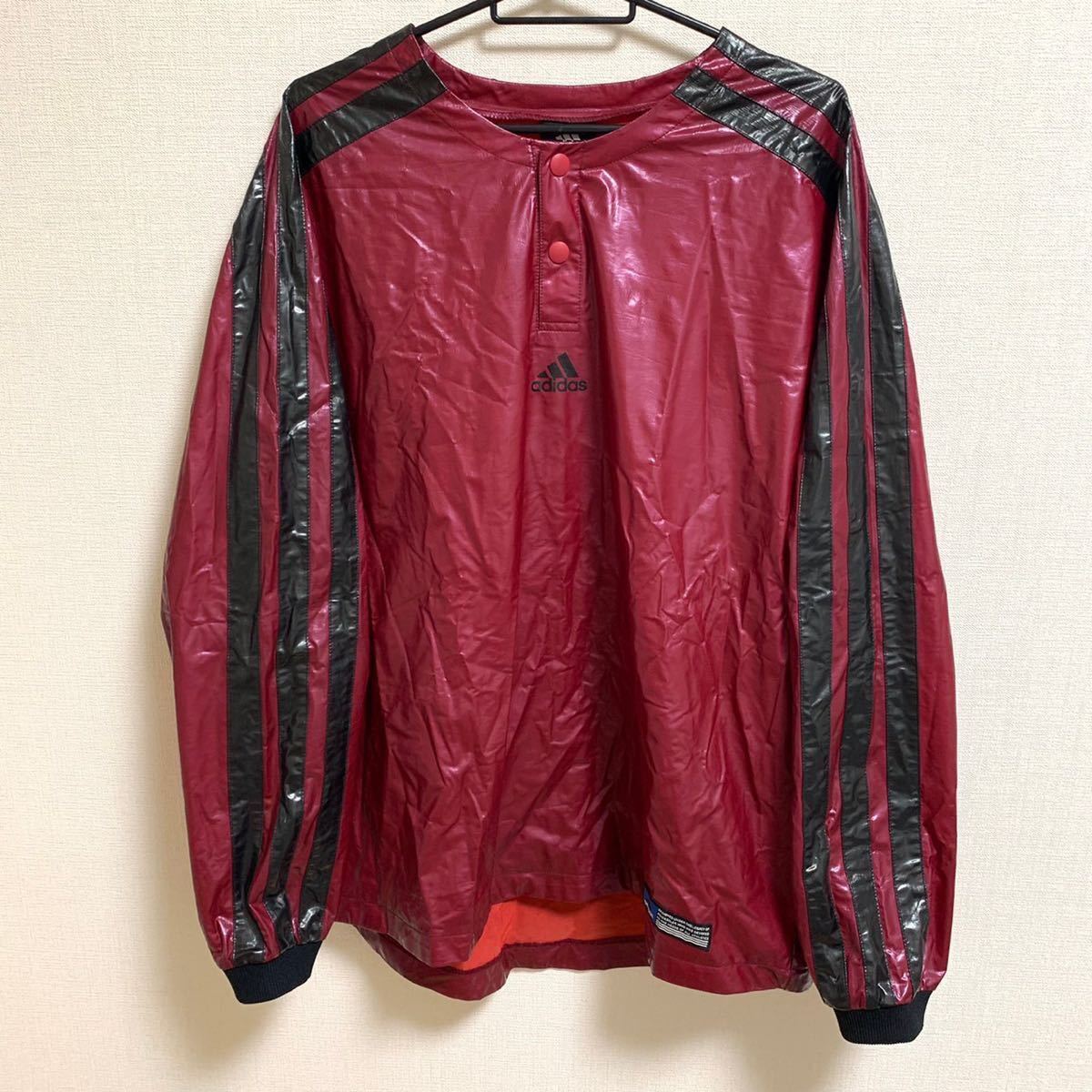 人気】adidas サウナスーツ ウインドブレーカー ワインレッド 