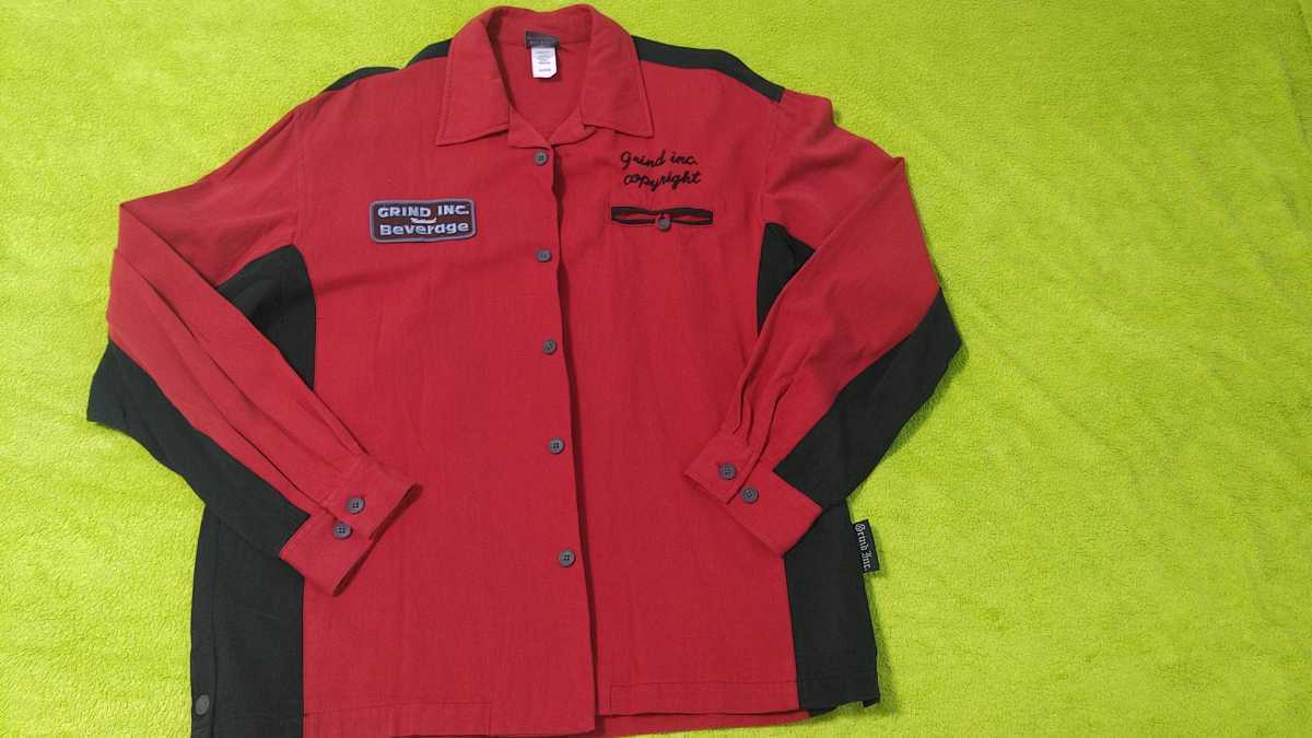 Grind Inc グラインド ヴィンテージ90sシャツ オールドファッション アメリカンファッション スケーターファッション ホットロッド Lサイズ 売買されたオークション情報 Yahooの商品情報をアーカイブ公開 オークファン Aucfan Com
