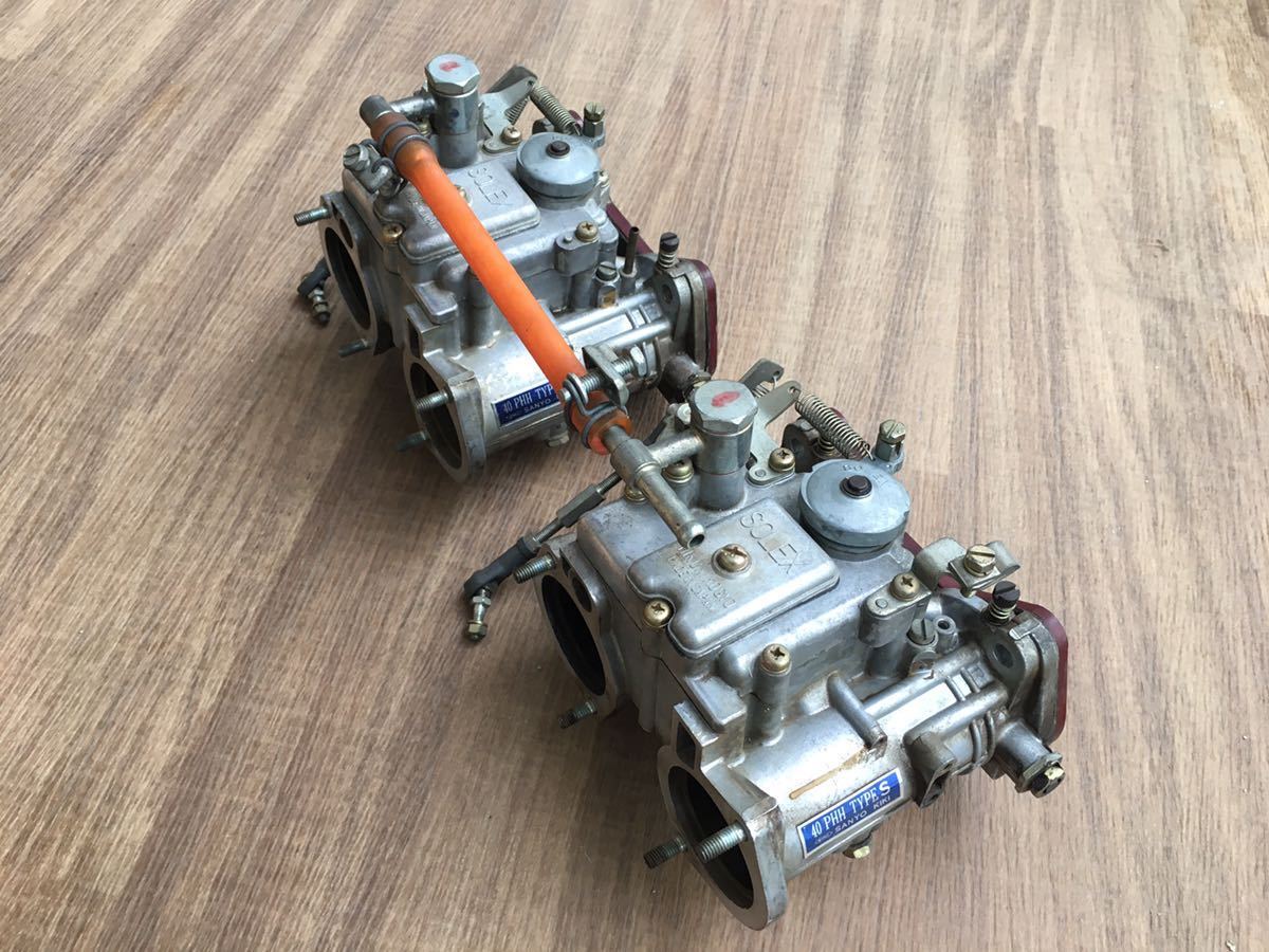 当時物旧車ソレックス2型40パイミクニキャブレターSOLEX ハコスカ