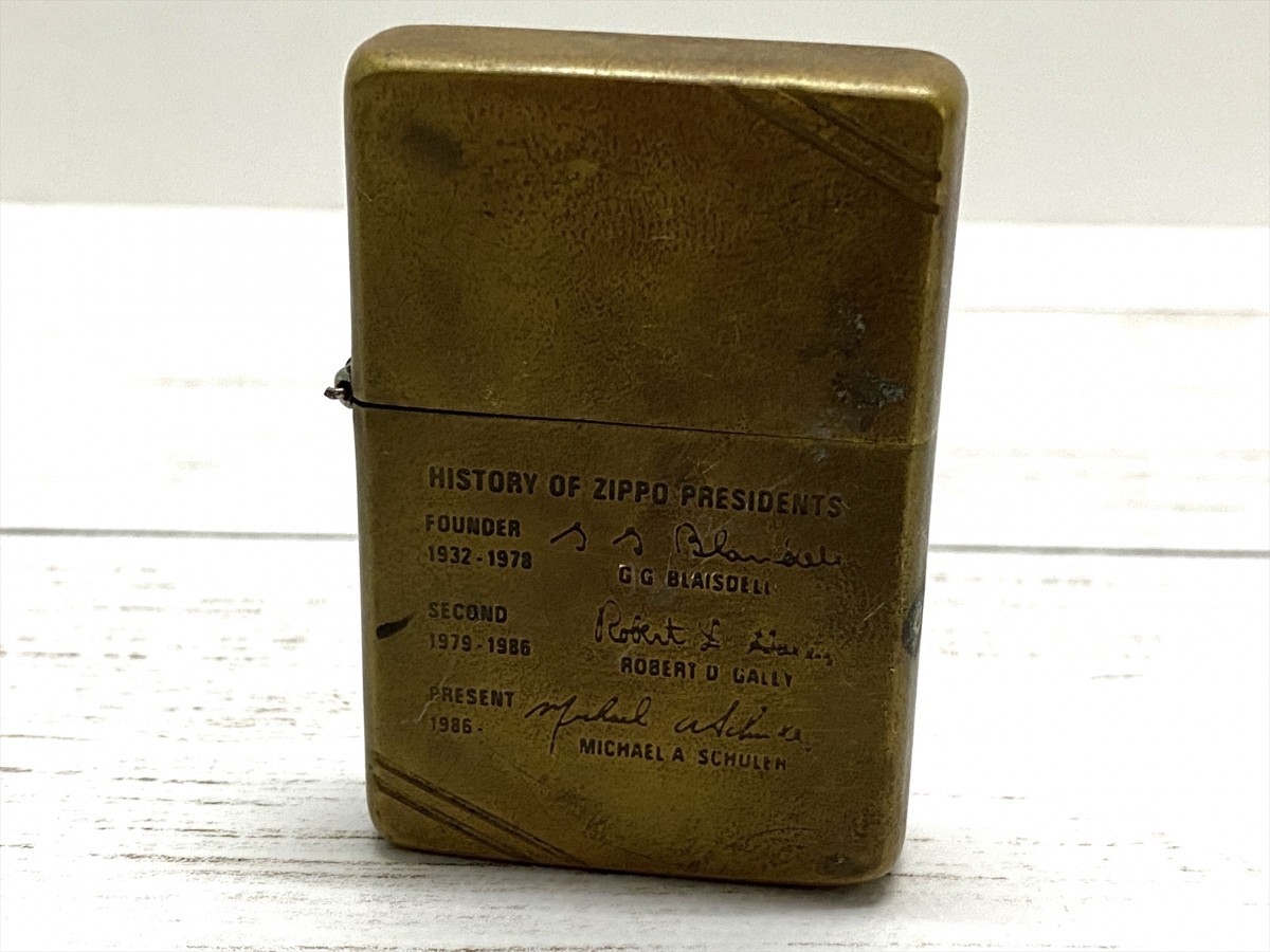 バイスクル ゴールドスタンダード 絶版 非売品 生産終了 おまけ付き 1000円～ ジャンク品 ZIPPO ジッポ HISTORY OF ZIPPO PRESIDENTS