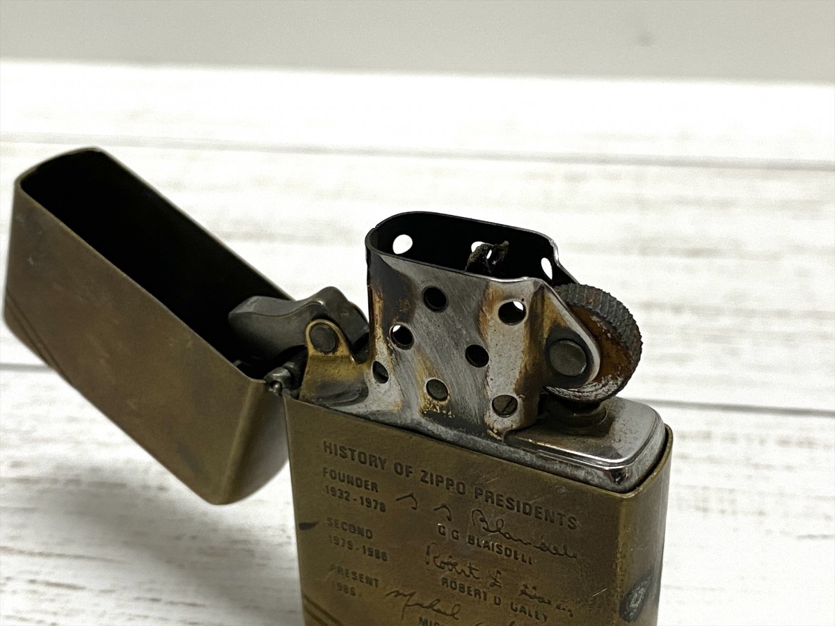 1000円～ ジャンク品 ZIPPO ジッポ HISTORY OF ZIPPO PRESIDENTS