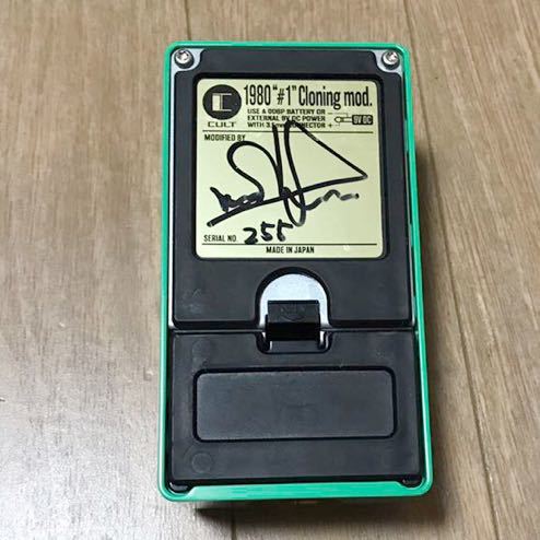 CULT Ibanez TS808 1980 #1 Cloning mod.V1 TS808 Cloning #1 V 週末