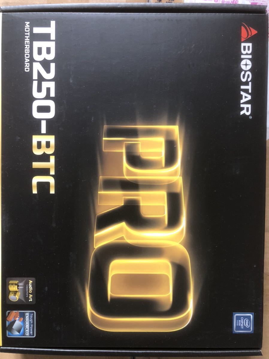 BIOSTAR TB250-BTC 未使用保管品 マイニング マザー
