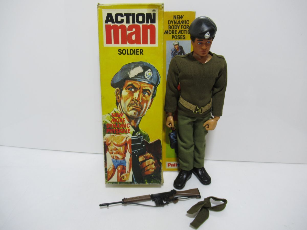 1円～　ACTIONMAN アクションマン SOLDIER 兵士　当時物　１　[Dass0905]