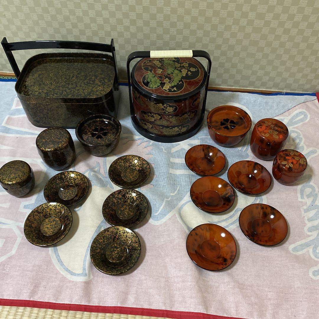讃岐漆芸 讃岐四方盆 五客 讃岐彫 松彫 木彫 刳り貫き盆 茶懐石道具 民芸