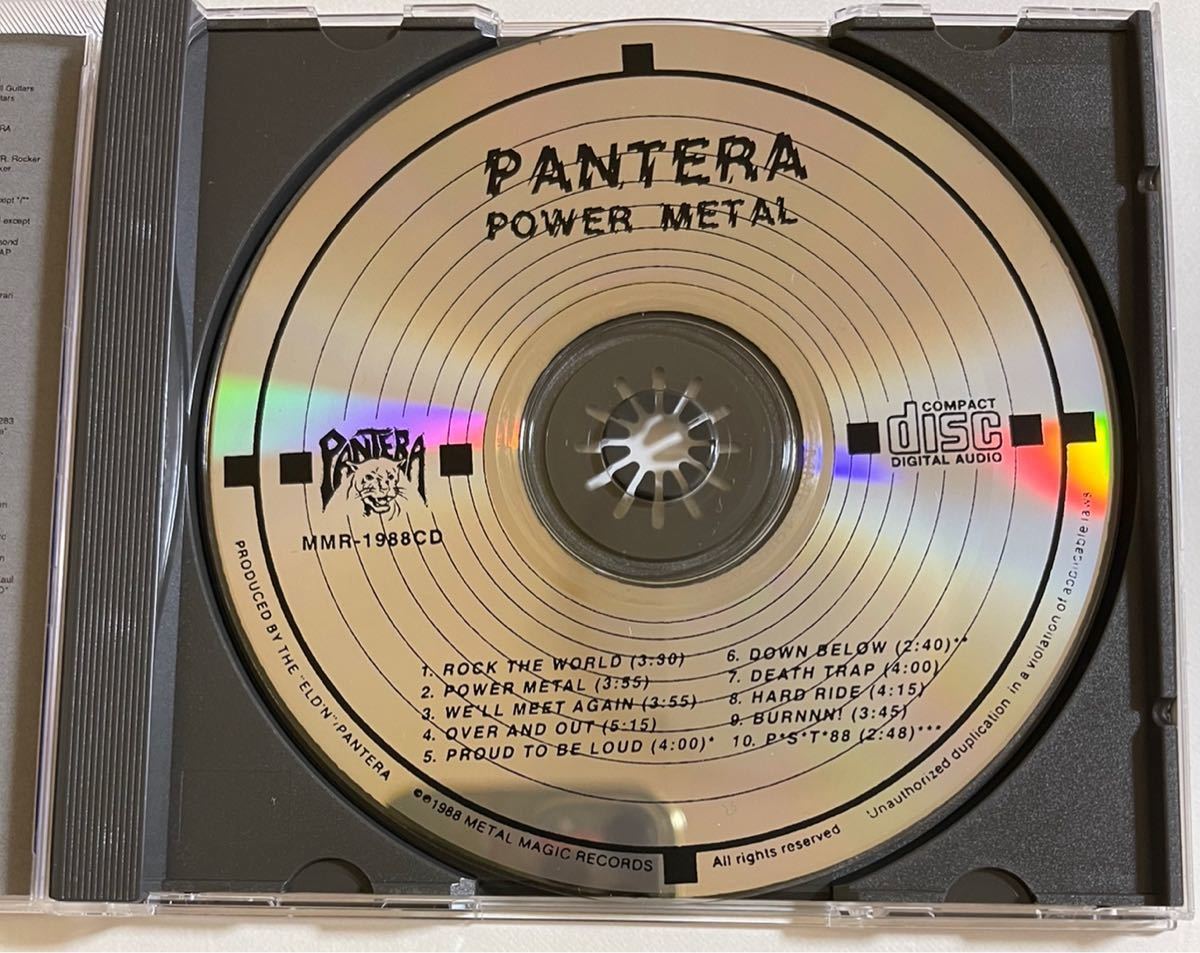 Pantera Power Metal パンテラ Collectors Cd Metal Magic Records フィリップ アンセルモ パワー メタル Usメタル 一般 売買されたオークション情報 Yahooの商品情報をアーカイブ公開 オークファン Aucfan Com