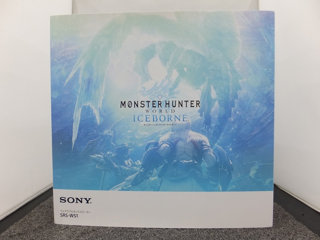 ソニー SONY ウェアラブルネックスピーカー SRS-WS1 MONSTER HUNTER