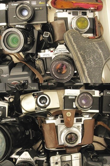 デジタルカメラ フィルムカメラ 9台まとめ売り　canon Olympus など 修理屋が勧める！オリンパスフィルムカメラ一覧から初心者におすすめの